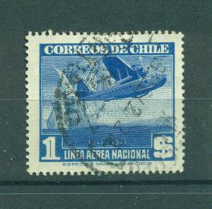 Chile sc# C63 used cat value $.25