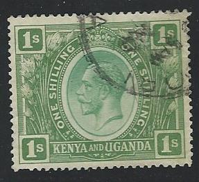 Kenya Uganda Tanganyika used  sc  29