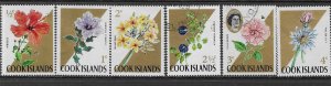 Cook Islands #199-204  (M&U) CV$2.30