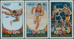 Cook Islands 1972 SG401-403 Olympic Games MNH