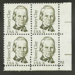 1846 MNH Plate Block