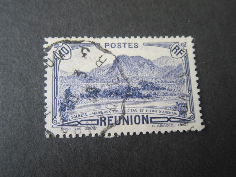 French Reunion 1933 Sc 137 FU