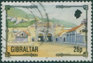 Gibraltar 1993 SG704 26p Casemates Gate #1 FU