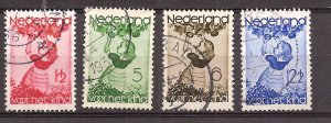 Netherlands - 1935 - NVPH 279-82 - Used - NS073