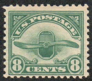 USA #C4 F/VF OG NH, fresh color, gum skip, Nice! Retails $35