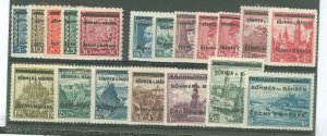 Czechoslovakia/Bohemia & Moravia #1-19  Single (Complete Set)