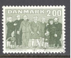 Denmark 745 used (DT)