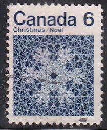 Canada 554 Snowflakes 1971