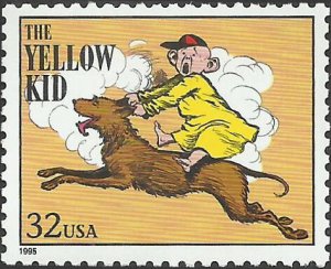 # 3000a MINT NEVER HINGED ( MNH ) THE YELLOW KID