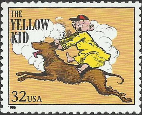 # 3000a MINT NEVER HINGED ( MNH ) THE YELLOW KID