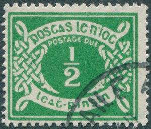 Ireland 1925 ½d emerald-green Postage Due SGD1 used