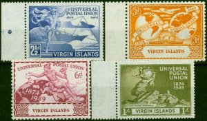 Virgin Islands 1949 UPU Set of 4 SG126-129 Fine LMM