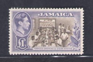 1938-52 JAMAICA - Stanley Gibbons # 133a - MNH**