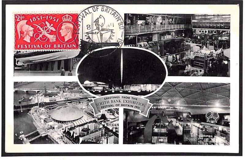 MS2510 1951 GB London Festival of Britain Postcard [RESERVED]