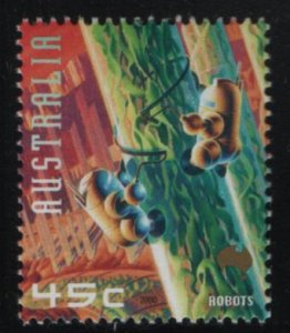 Australia 2000 MNH Sc 1909 45c Robots Space