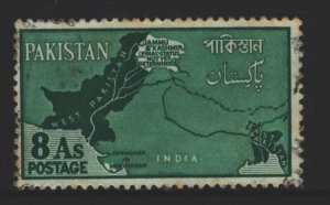 Pakistan Sc#110 Used