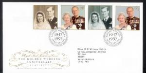 GB - 1997 Royal Golden Wedding (FDC)