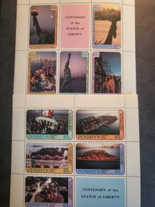 Stamps Penrhyn Scott 350-1 never hinged