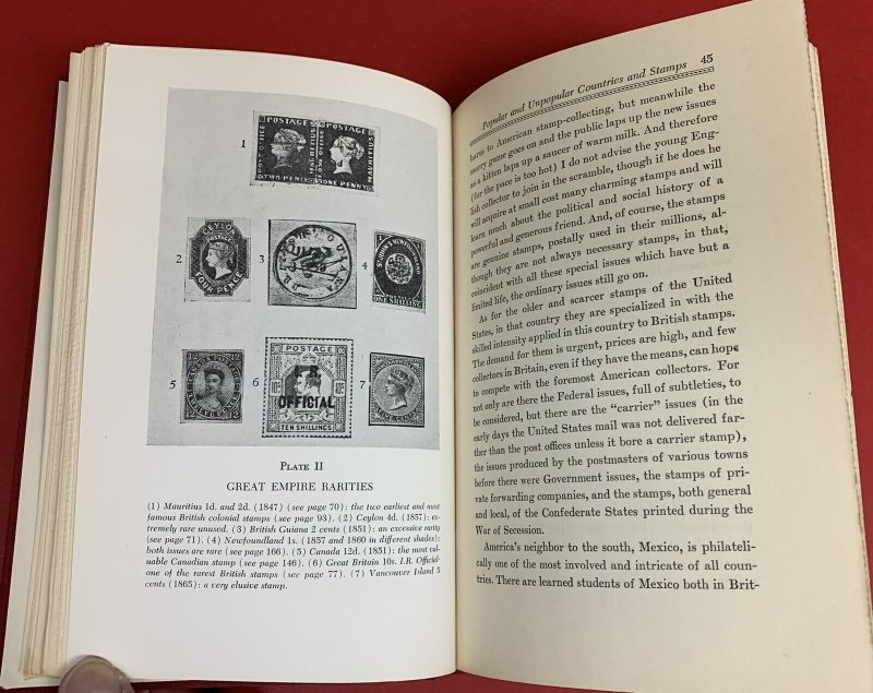 Stamp Collecting: A Handbook for the General Collector, by Richard Curle, 1957 