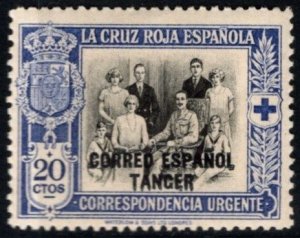 1926 Spanish Tangiers Special Delivery SemiPostal Ovp't. Correo Es...