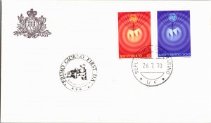 San Marino, Worldwide First Day Cover