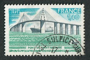 France #1457 used single