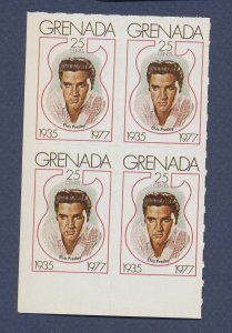 GRENADA - - MNH block of four - ELVIS 1935-1977