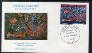 New Caledonia C144 U/A FDC