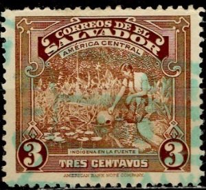 Salvador; 1938: Sc. # 576: Used Single Stamp