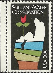 # 2074 MINT NEVER HINGED SOIL AND WATER CONSERVATION