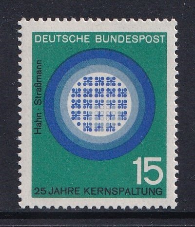 Germany  #893  MNH  1964  Scientific anniversaries  15pf