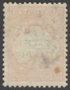 N.W. Pacific Is 1915 10s Grey & Pink Wmk 2(Sc 8) SG 84 Sc 9 VFU*Cat £170($224)