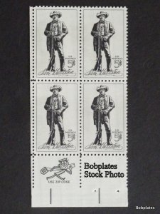 BOBPLATES #1242 Sam Houston Zip Block F-VF NH SCV=$1 ~ See Details for Positions