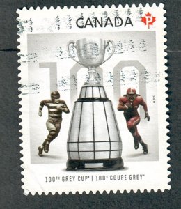 Canada #2568 Grey Cup used single