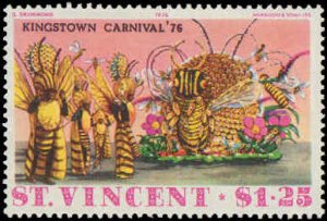 St. Vincent #457-462, Complete Set(6), 1976, Never Hinged