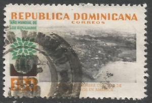 DOMINICAN REPUBLIC 524 VFU 349A-2