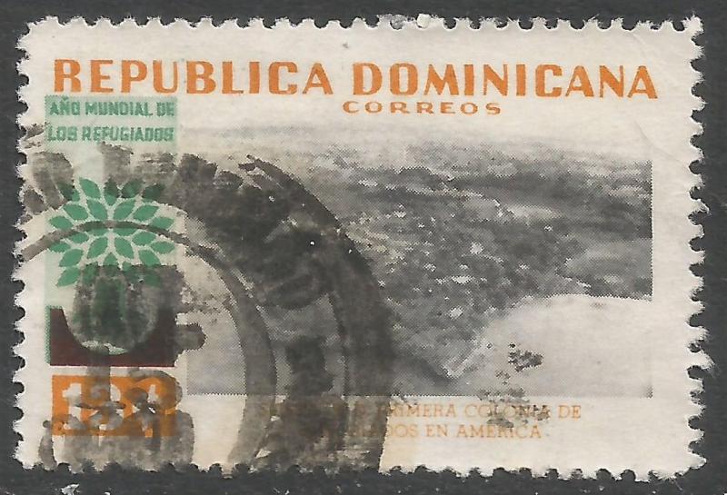 DOMINICAN REPUBLIC 524 VFU 349A-2