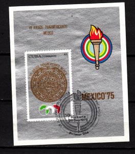 Cuba souv. sheet 2002 CTO