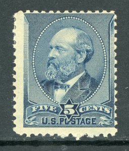 USA 1888 American Printing New Designs 5¢ Garfield Scott # 216 Mint Q122