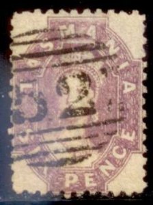 Australia-Tasmania 1864 SC# 26 Used