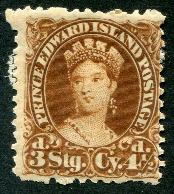 HERRICKSTAMP PRINCE EDWARD ISLAND Sc.# 10 Mint HR Scott Retail $90.00