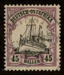 Germany East Africa DOA Ostafrika Mi28 45 Heller Used 69504