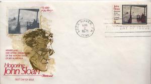 United States, First Day Cover, Art