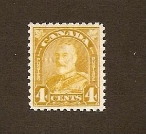 Canada Scott #168   Mint NH  Scott CV $28.00
