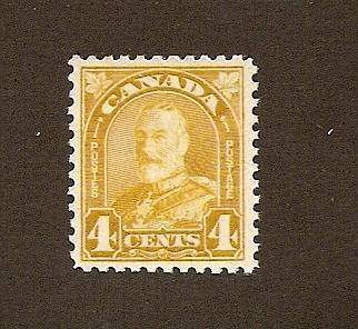 Canada Scott #168   Mint NH  Scott CV $28.00