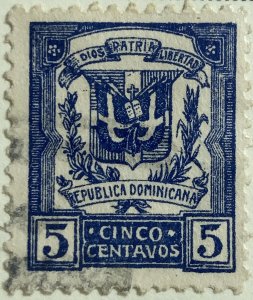 AlexStamps DOMINICAN REPUBLIC #235 VF Used 