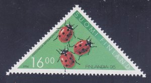 Finland 940 MNH 1994 16m Finlandia 95 Lady Bug Beetles Issue Very Fine