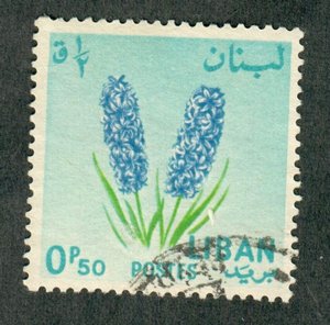 Lebanon #418 used single
