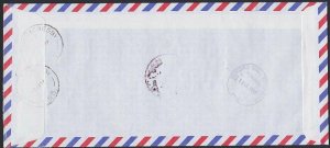 PAPUA NEW GUINEA 1997 Registered cover ex KAVIENG with K1.20 opt............H239