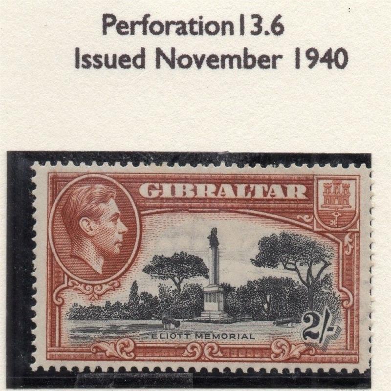 Gibraltar 1940 Early Issue Fine Mint Hinged 2S. 295826